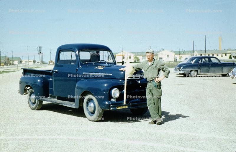 Pick-up truck, US Army Soldier, 1950s