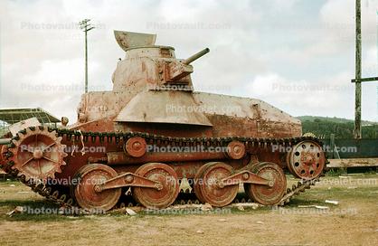 Rusty Tank, WWII, WW2