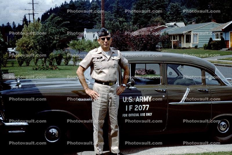 Soldier, 1956 Bel Air Car, 1950s