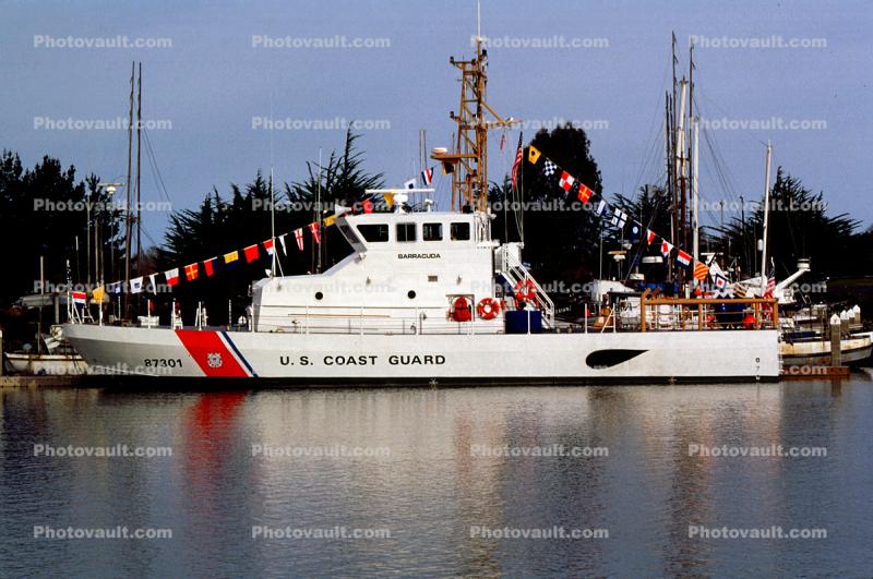 Coast Guard Cutter, WPB 87301, 87-foot Coastal Patrol Boat (WPB), Marine Protector Class, Eureka, Docks, USCG