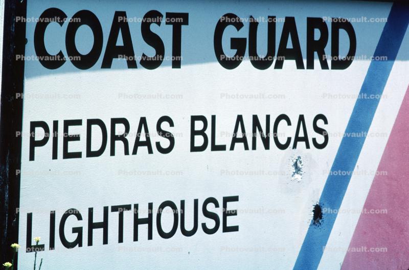 Piedras Blancas Lighthouse, California, West Coast, Pacific Ocean, USCG