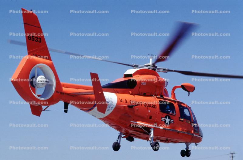 HH-65 Dolphin Coast Guard Helicopter, USCG