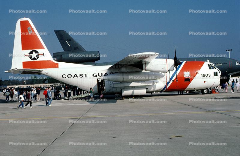 1503, Lockheed HC-130H Hercules, USCG, Elizabeth City, (L-382)