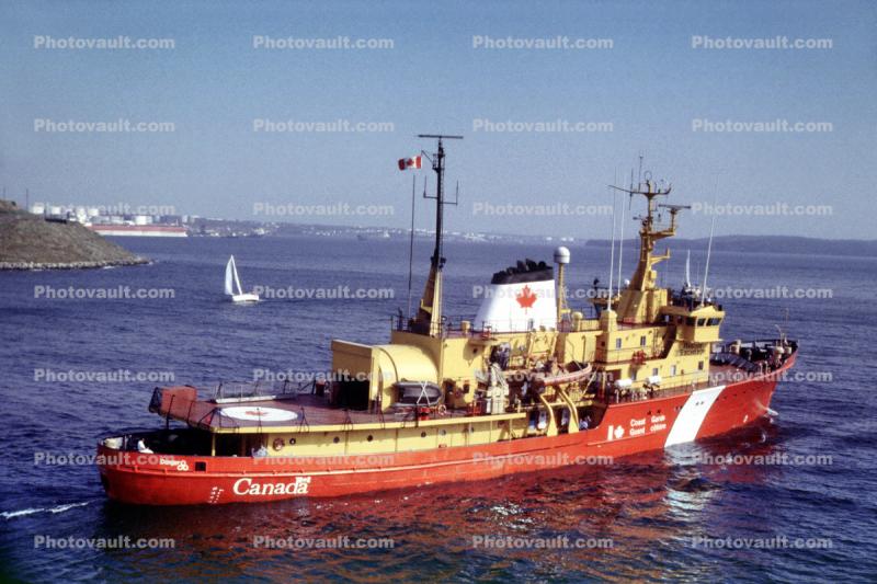 Canadian Coast Guard, CCG, Red Bottom Boat, redhull, redboat
