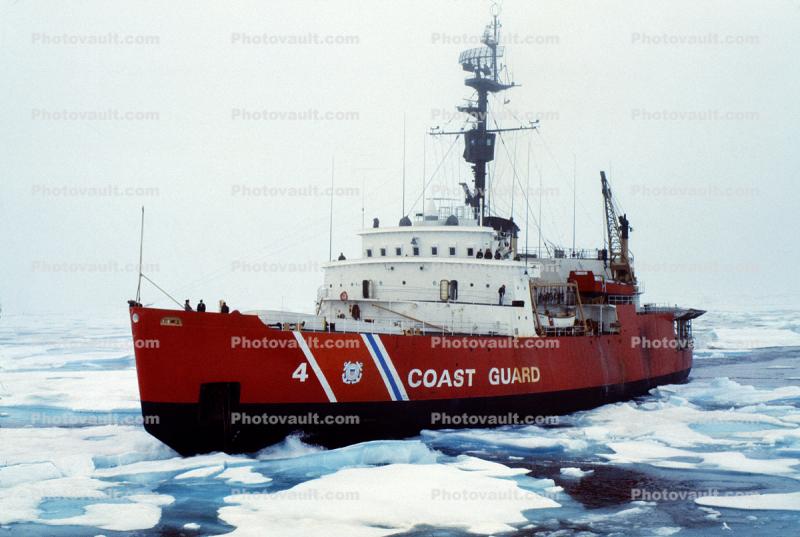 USCGC Glacier WAGB-4, Glacier class icebreaker, IMO 6123672, July 1977, 1970s
