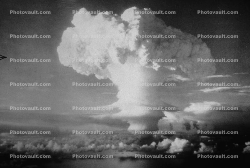 Detonation, Atom bomb, Explosion, Mushroom Cloud, cold war