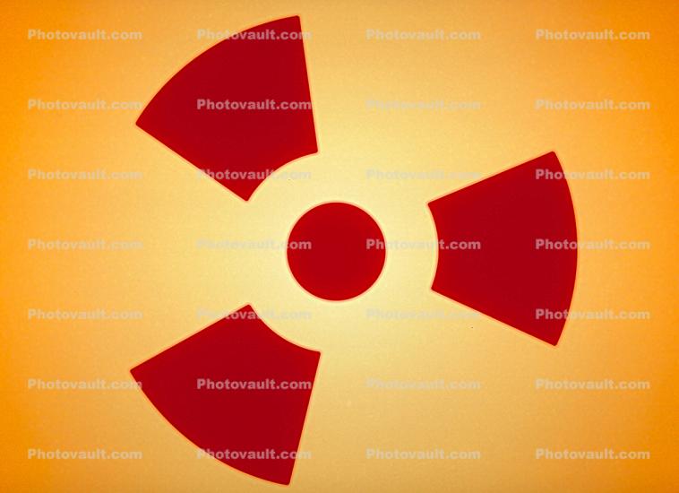 radiation danger symbol, logo