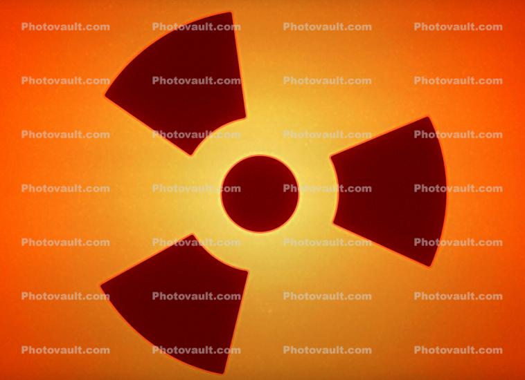 radiation danger symbol, logo