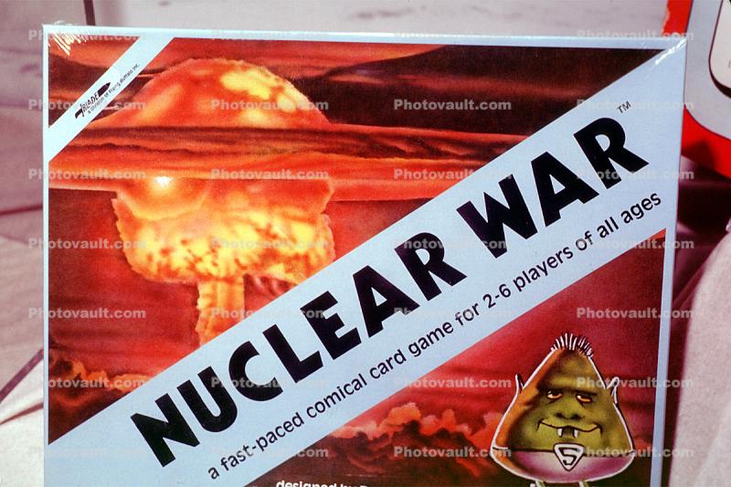 Nuclear War, Card Game, cold war