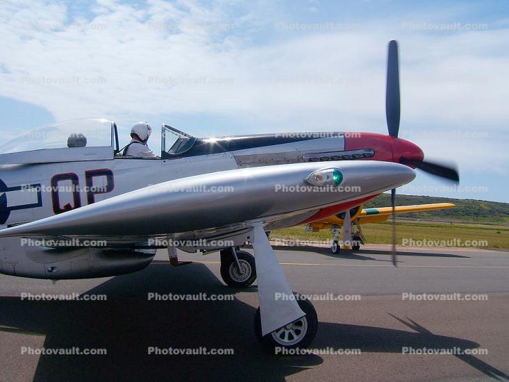 North American P-51D Mustang wing tip
