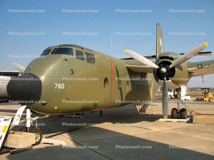 C-7A Caribou, 63-9760 , Air Mobility Command Museum, Dover AFB, Delaware
