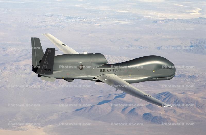 RQ-4 Global Hawk, UAV, Drone, unmanned aircraft, airplane, aviation, jet
