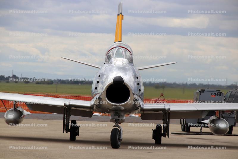 F-86 head-on