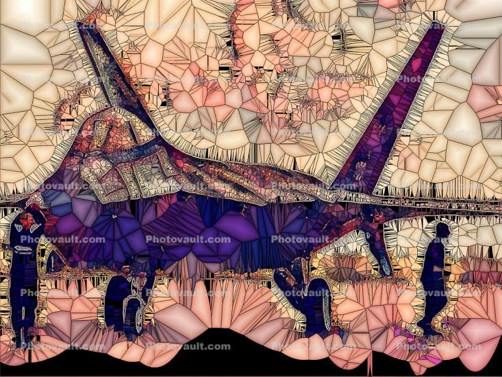 Lockheed F-22 Raptor Crystaline Paintography