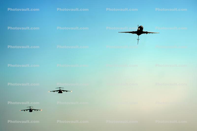 Flight of the Heavies, C-5B, C-17, KC-10