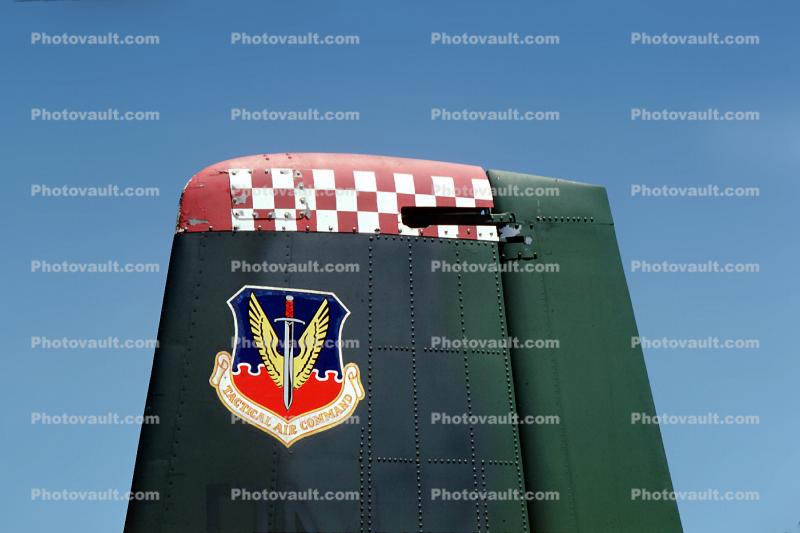 Tactical Air Command, Insignia, logo, A-10 Warthog Tail, USAF