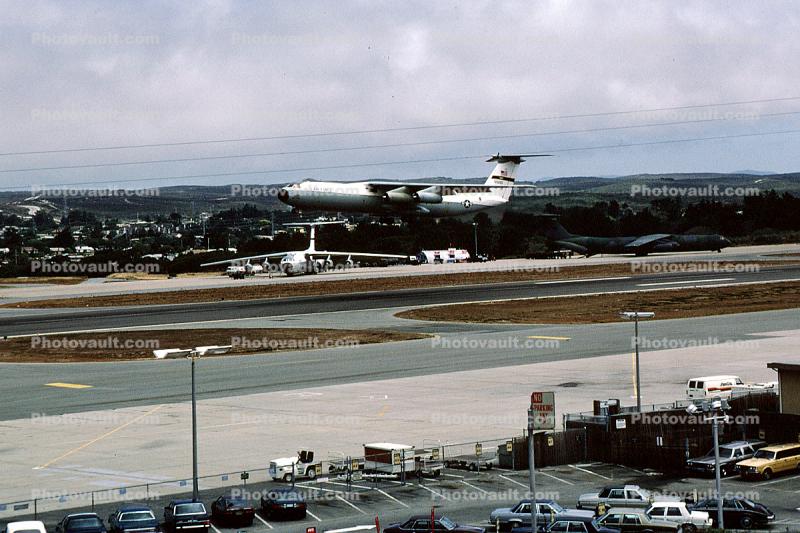 50225, MAC, Lockheed C-141 StarLifter, Monterey Airport, California, United States Air Force, USAF