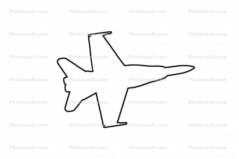 F 18 Hornet Outline Line Drawing Images Photography Stock Pictures Archives Fine Art Prints