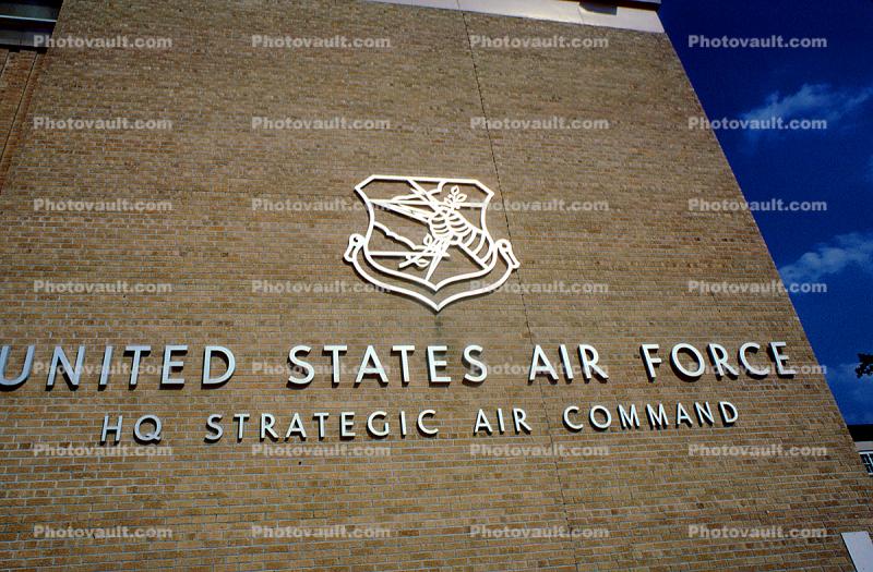 HQ Strategic Air Command, Offutt Air Force Base, Bellvue Nebraska, USA