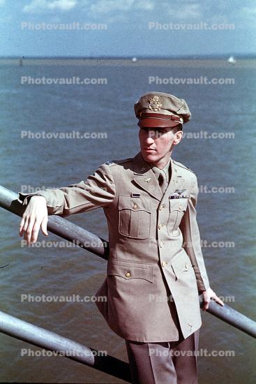 Man, Male, Medals, Hat, Suit, Uniform, 1950s