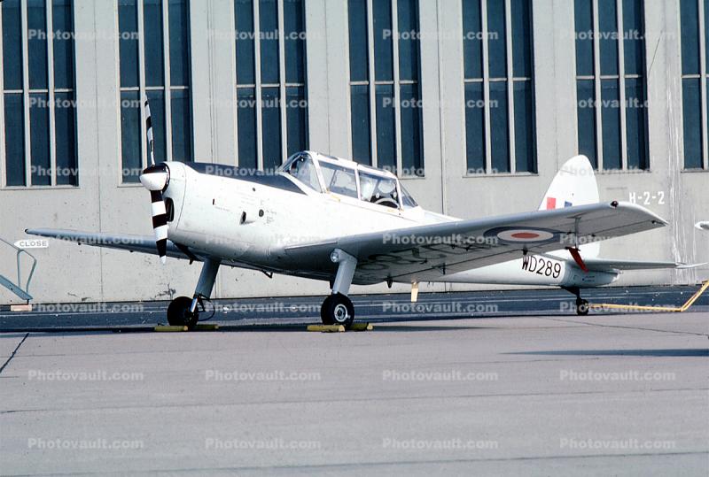 WD289, De Havilland DHC-1 Chipmunk T.10, French Air Force trainer