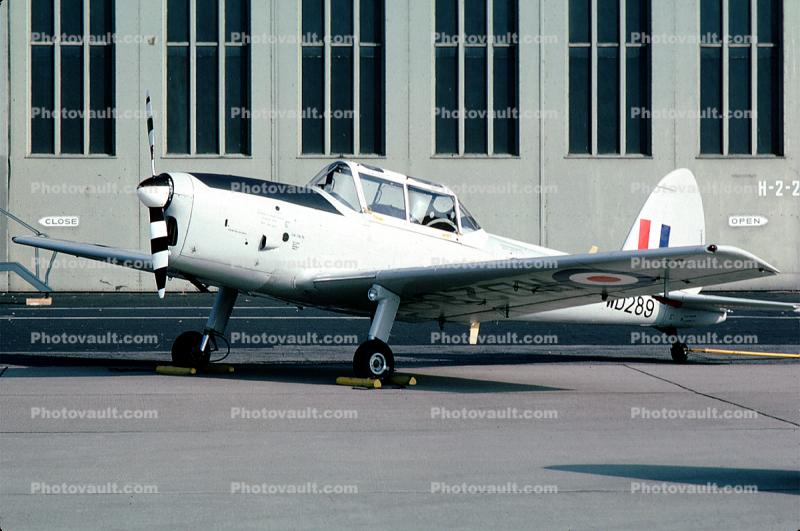 WD289, De Havilland DHC-1 Chipmunk T.10 trainer, French Air Force