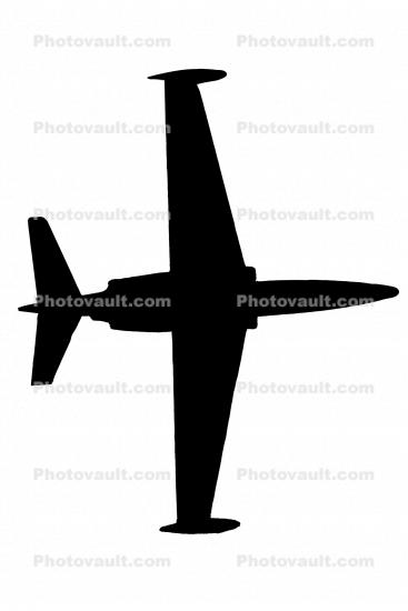 Aermacchi MB339 silhouette Planform, logo, shape