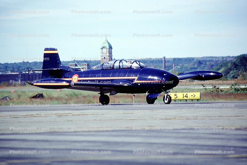 Hispano HA-200, two-seat advanced jet trainer, Straight-wing fuel tanks, Spanish Air Force, Spain