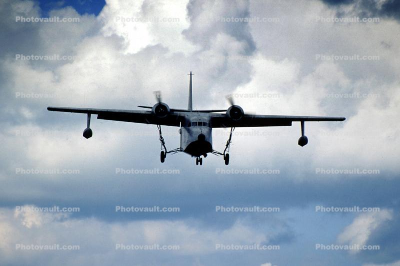 Grumman U-16 Albatross head-on, milestone of flight