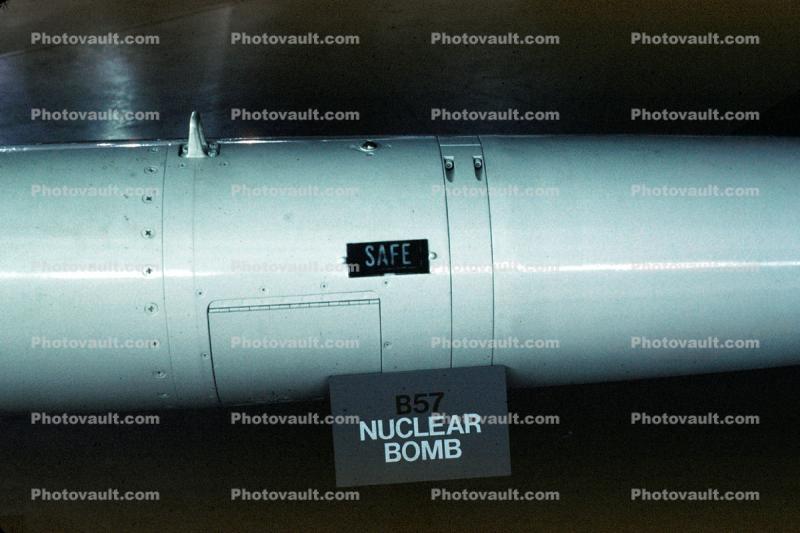 B57 Nuclear Bomb, Atom bomb, Wright-Patterson Air Force Base, Fairborn, Ohio