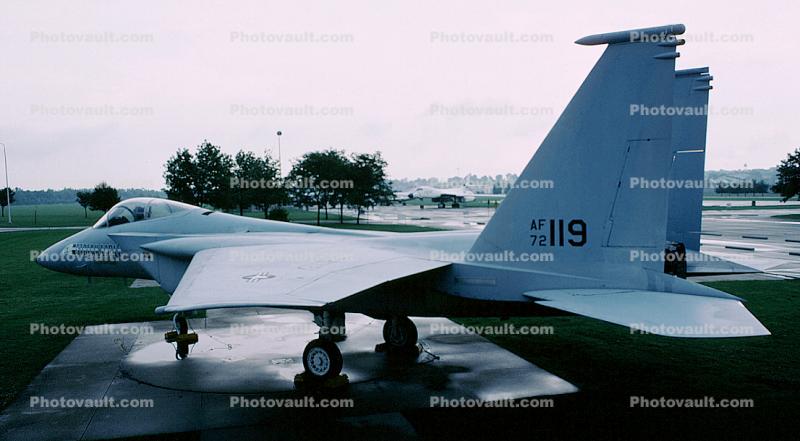 F-15A Streak Eagle, 72-119, USAF, Wright-Patterson Air Force Base, Fairborn, Ohio