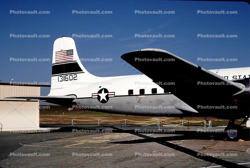 131602, Douglas C-118A Liftmaster, Travis Air Force Base, California