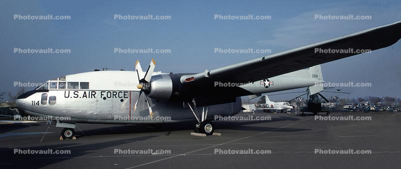 Fairchild C119G Flying Boxcar, Travis Air Force Base, California