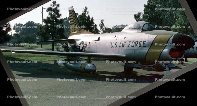 F-86L Sabre, FU704, 30704, USAF