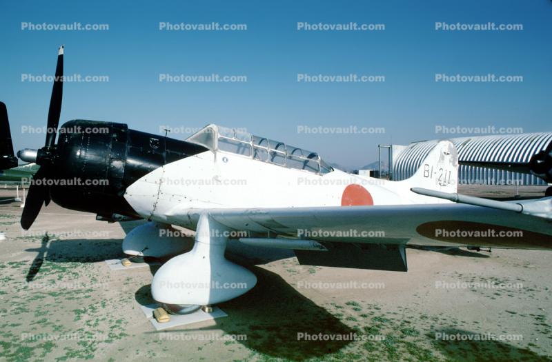 Aichi D-3 Val, Carrier Based Dive Bomber, Japanese Navy, B1-211, WW2, Aircraft