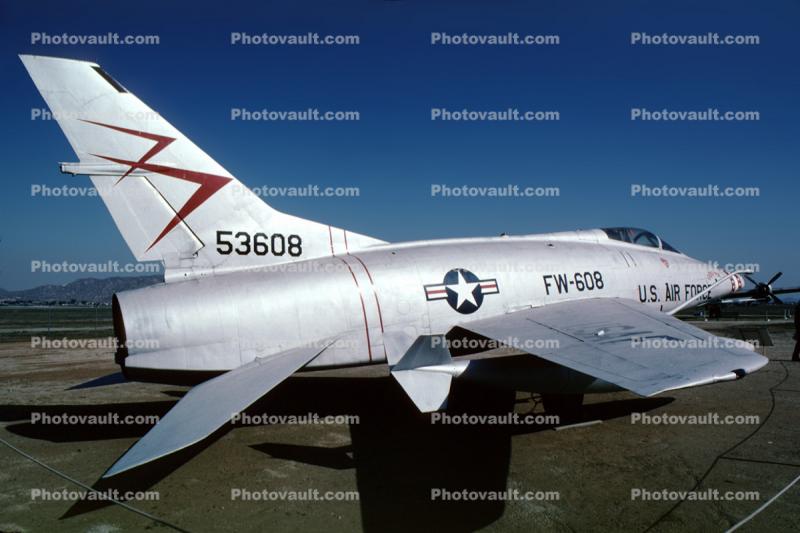 FW-608, 53608, North American F-100 Super Saber
