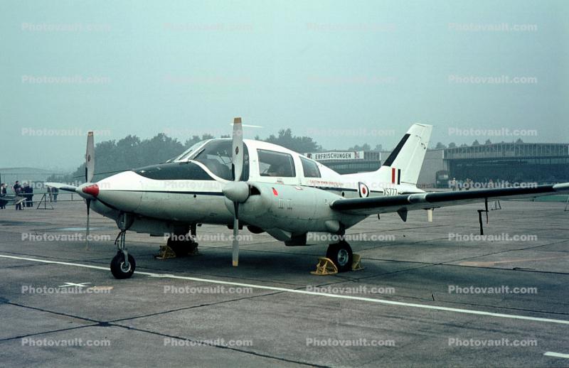 XS777, Beagle B-206R Basset CCSaint1, twin engine piston aircraft