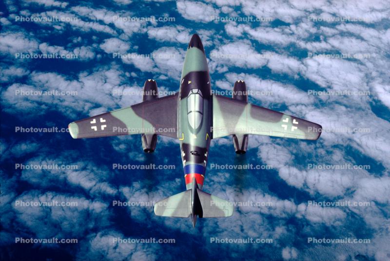Me-262 Swallow, German Air Force, Luftwaffe, Planform