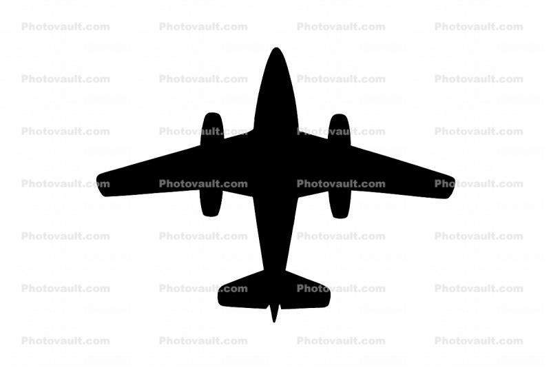Silhouette of a German Air Force fighter, shape, logo, German Air Force, Luftwaffe, Planform