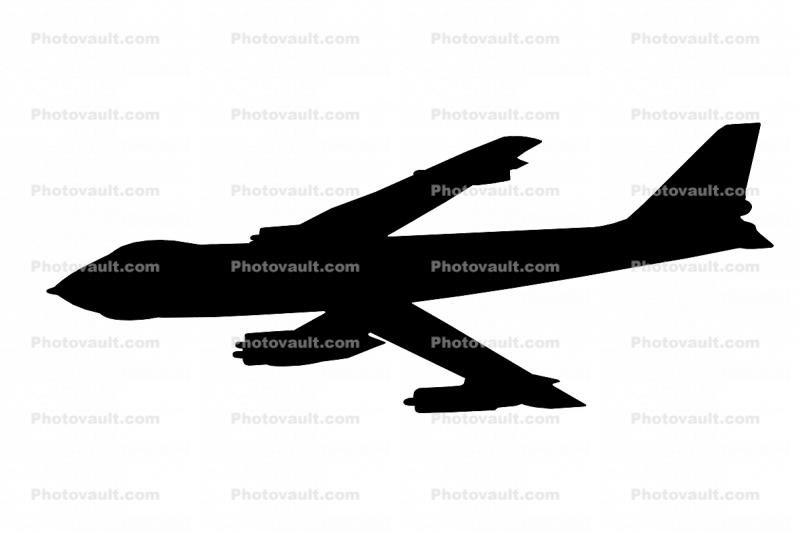 B-47 Silhouette, shape, logo