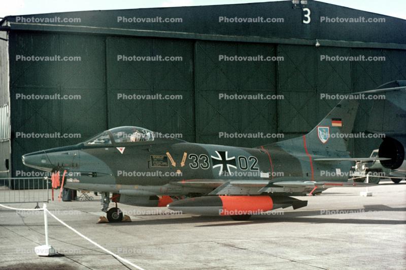 33-02, German Jet Fighter, Fiat G-91, Roundel