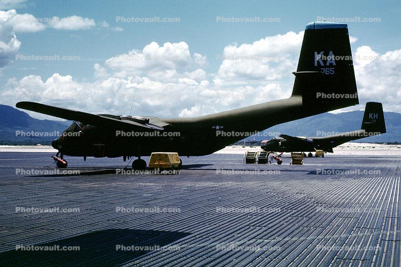 KA-765, CV2B, De Havilland C-7A Caribou