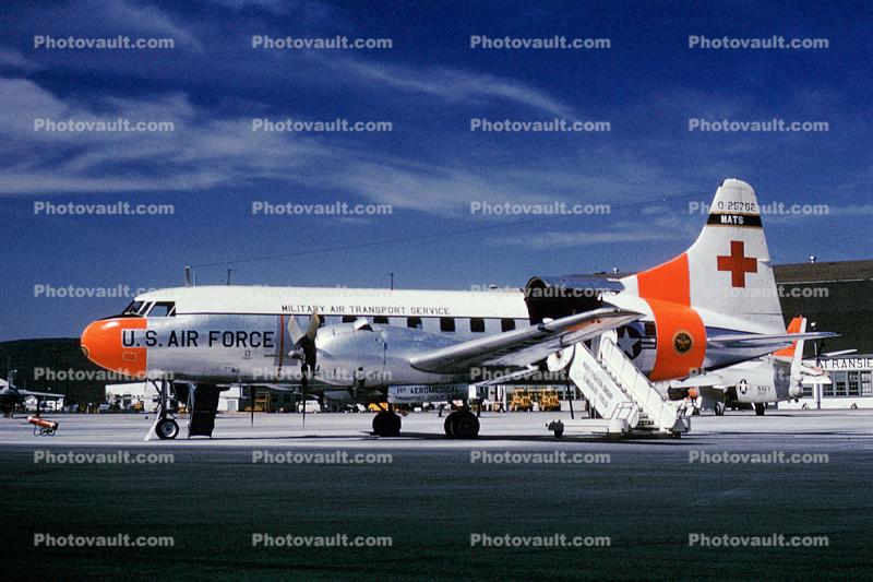 C-131 Samaritan, 1st Aeromedical Transport Group, 0-25782, MATS