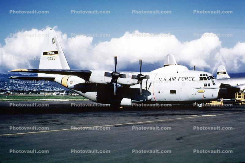 50981, 0981, Lockheed C-130, Hercules, USAF