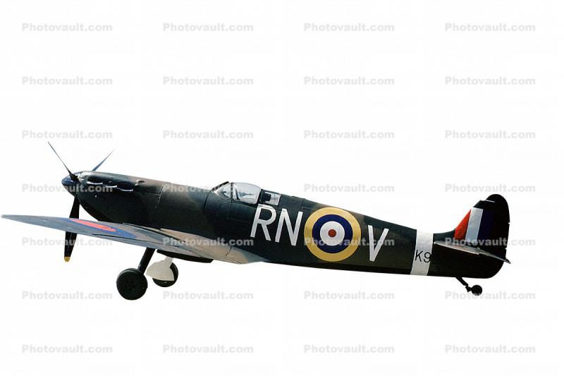 Spitfire, photo-object, object, cut-out, cutout, Roundel