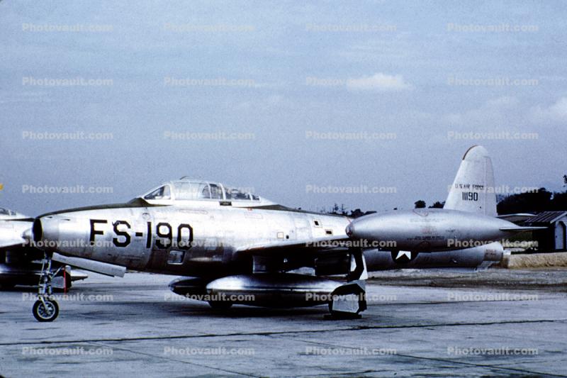 FS-190, F-84 Thunderstreak, 11190, German Air Force, Luftwaffe