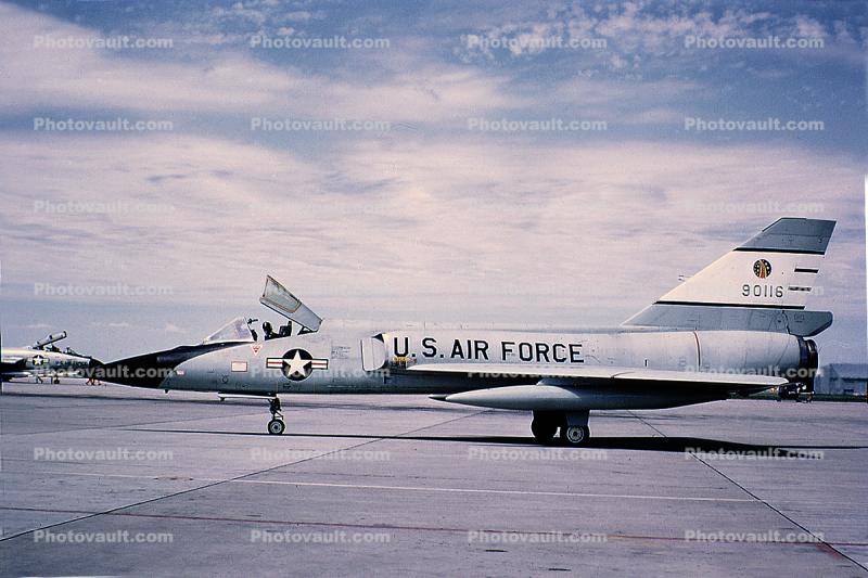 90116, Convair F-106 Delta Dart, 1950s