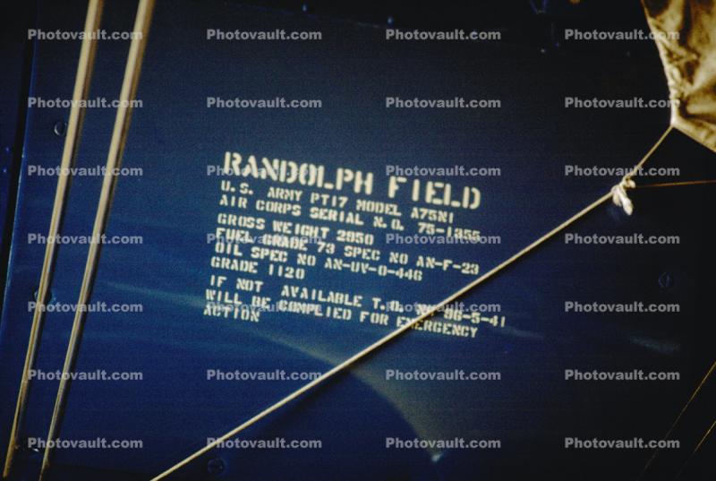 PT-17, Randolph Field