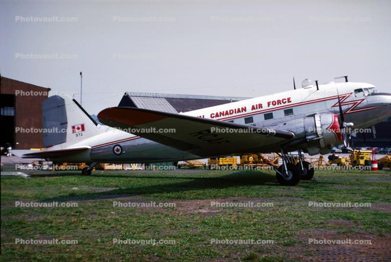 972, RCAF, Douglas C-47 Skytrain, Royal Canadian Air Force