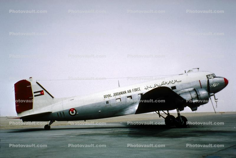 Royal Jordanian Air Force, Douglas C-47 Skytrain